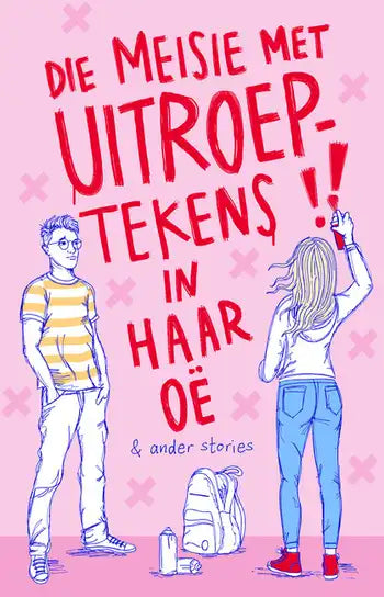 Die meisie met uitroeptekens in haar oë