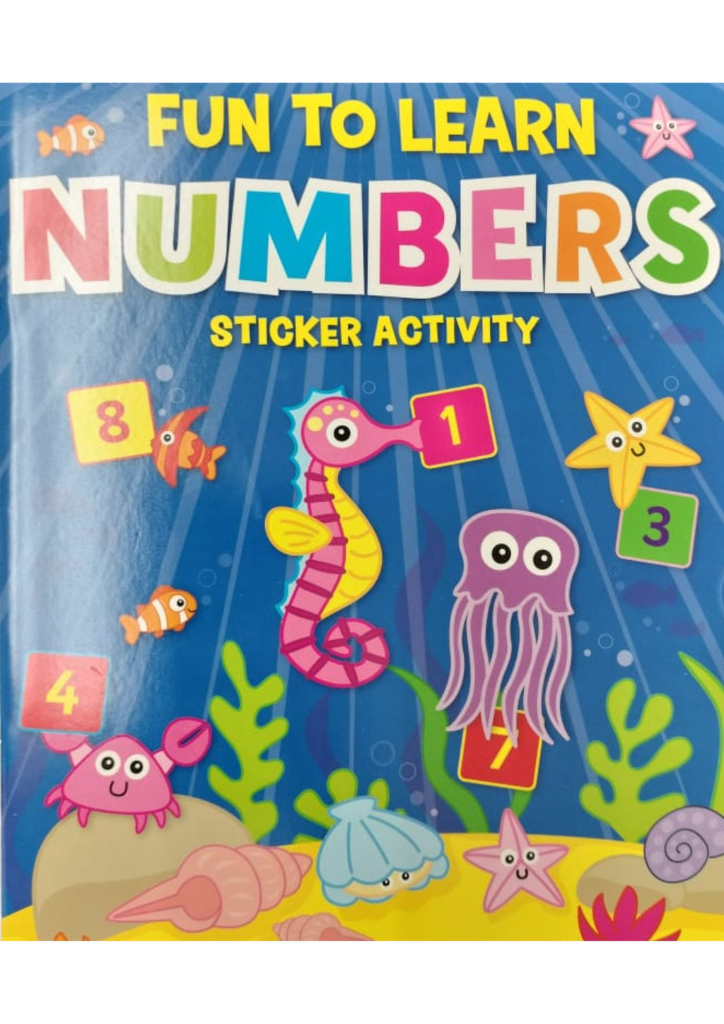 Fun To Learn Sticker Activity Book: Numbers