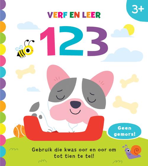 Verf en leer: 123