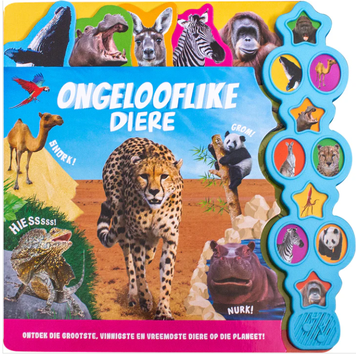 Klankboek: Ongelooflike Diere