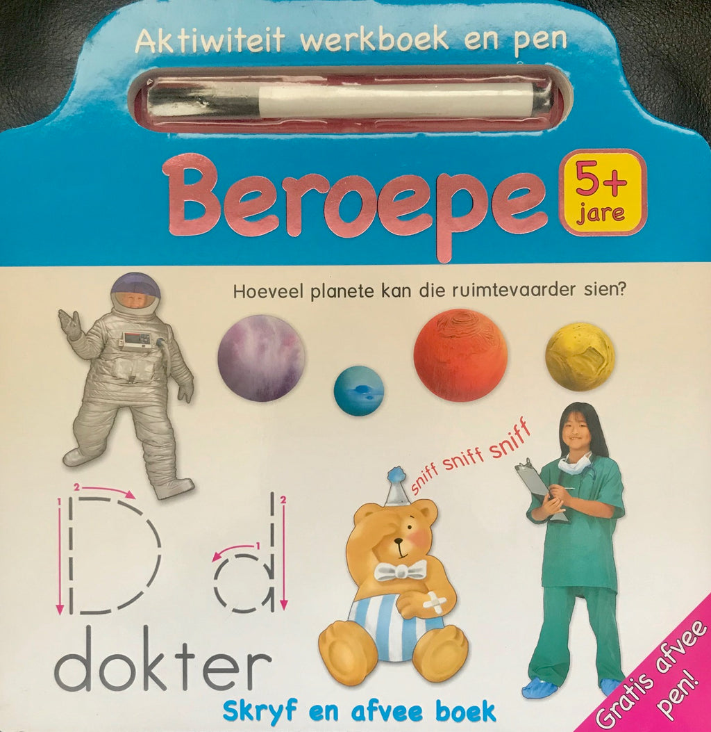 Aktiwiteitsboek en Pen: Beroepe