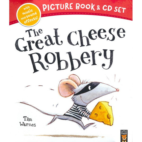 Book & CD: Great Cheese Robbery (Picture Flat)