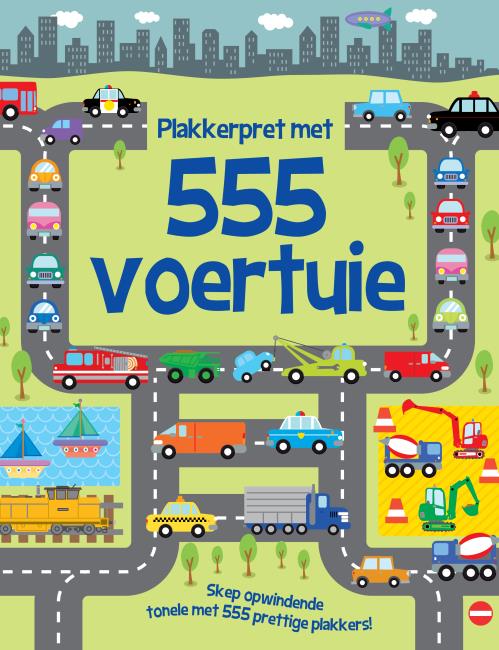 Plakkerpret met 555 Voertuie