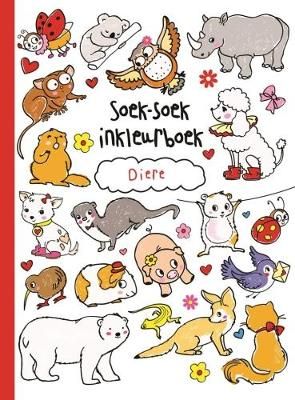 Soek-Soek Inkleurboek: Diere