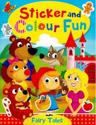 Sticker and Colour Fun - Fairy Tales