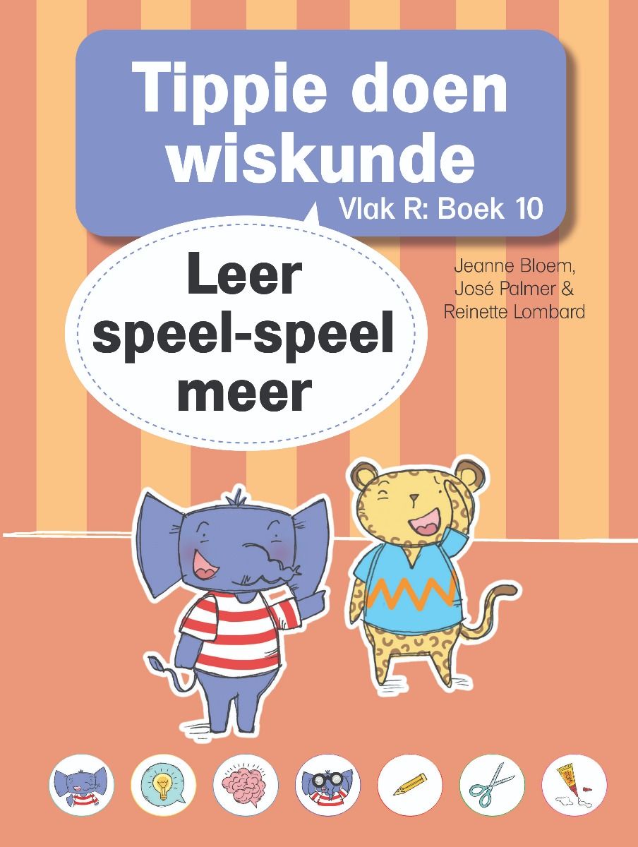 Tippie: Vlak R Boek 10 - Tippie doen wiskunde: Leer speel speel meer