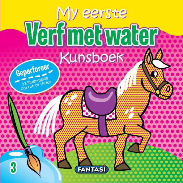 My Eerste Verf met water Kunsboek nr 3