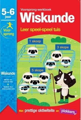 Voorsprong-werkboek wiskunde: 5 - 6 jaar - Leer speel-speel tuis