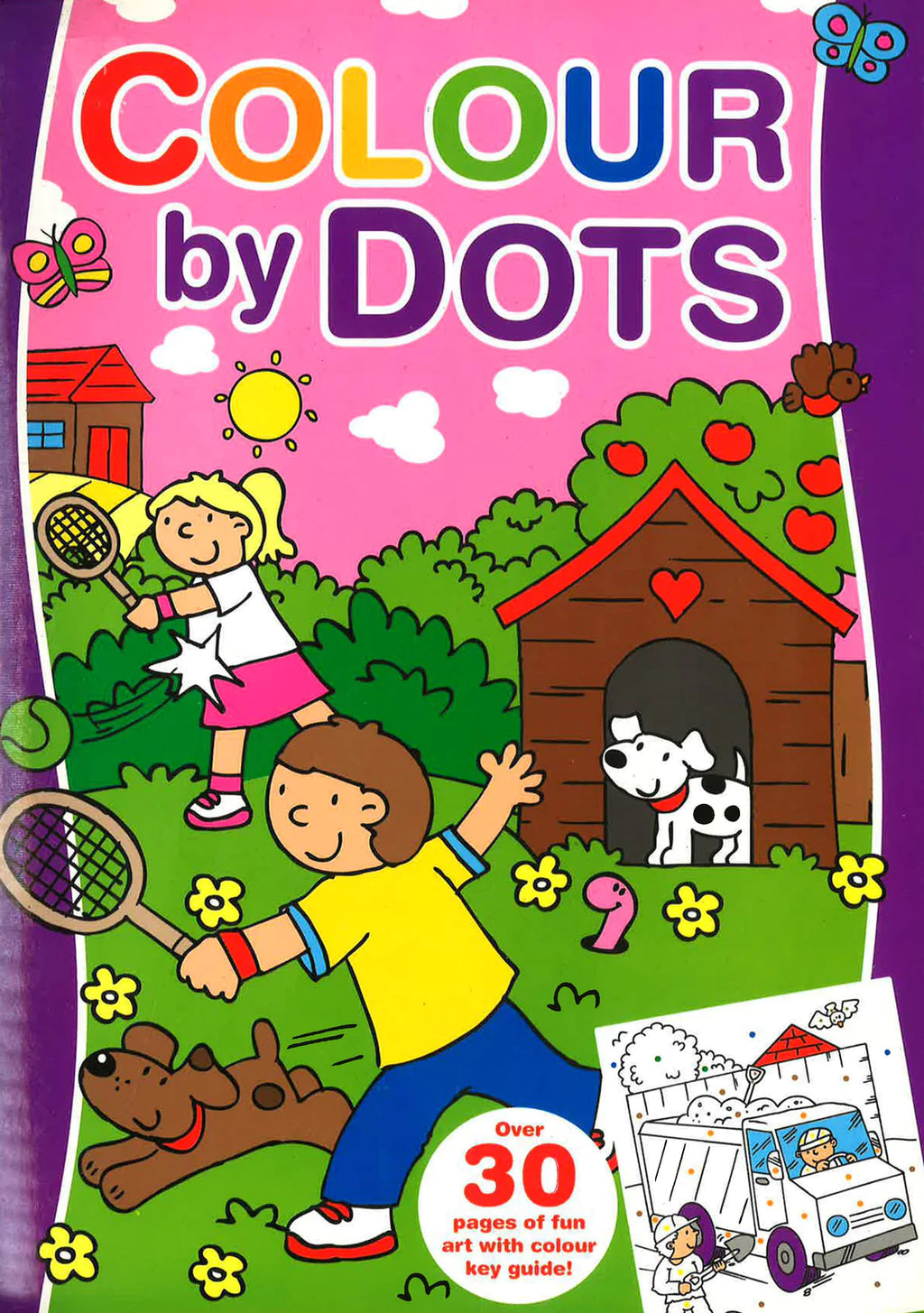 Colour by Dots (Purple)