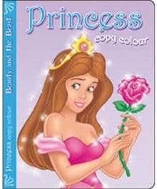 Princess Copy Colour - Beauty And The Beast
