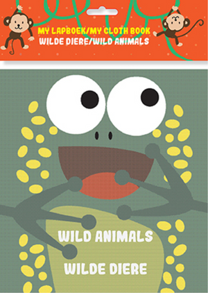 My lapboek/My cloth book: Wilde diere/Wild animals