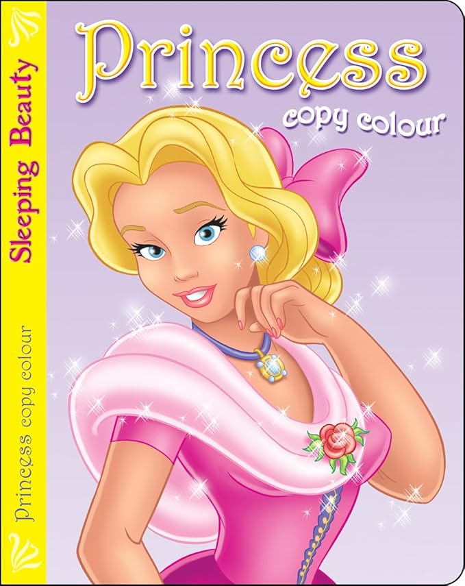 Princess Copy Colour - Sleeping Beauty
