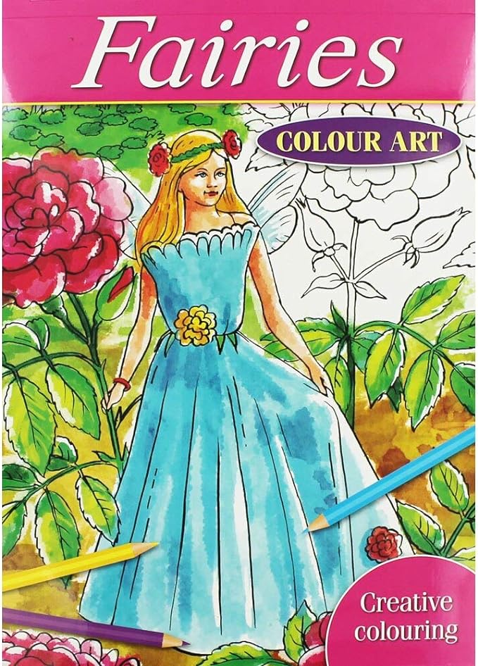 Fairies Colouring Art