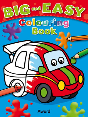 Big & Easy Colouring Book - Car