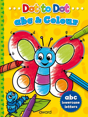 Dot to Dot ABC and Colour: Lowercase Letters