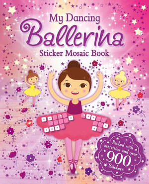 My dancing Ballerina Sticker mosaic book