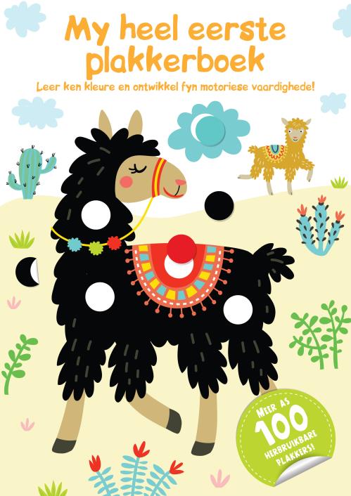 My heel eerste plakkerboek: Lama
