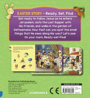 Easter Story - Ready, Set, Find (Board Book)