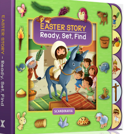 Easter Story - Ready, Set, Find (Board Book)