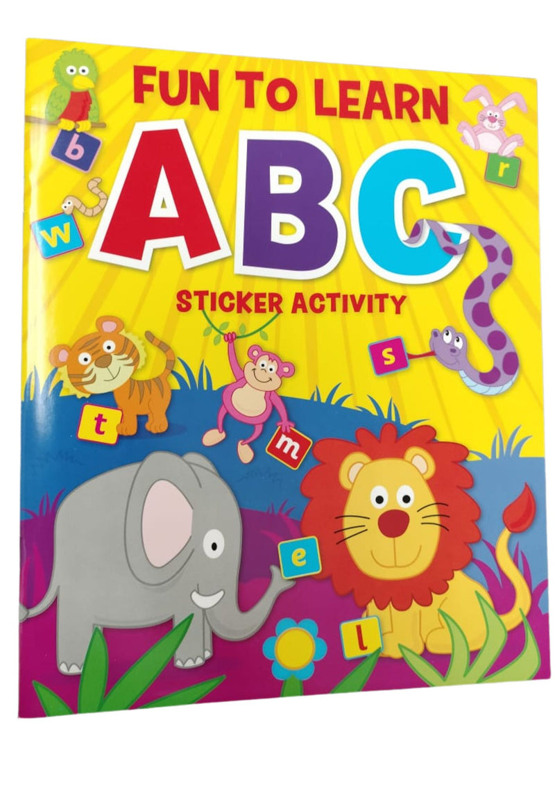 Fun To Learn Sticker Activity: ABC – DiskontoBooks