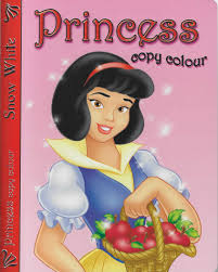 Princess Copy Colour - Snow White