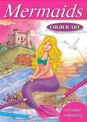 Colour Art Creative Colouring : Mermaids