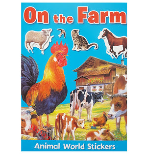 ANIMAL WORLD STICKERS: ON THE FARM