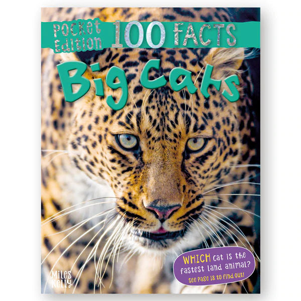 100 Facts: Big Cats (Pocket)