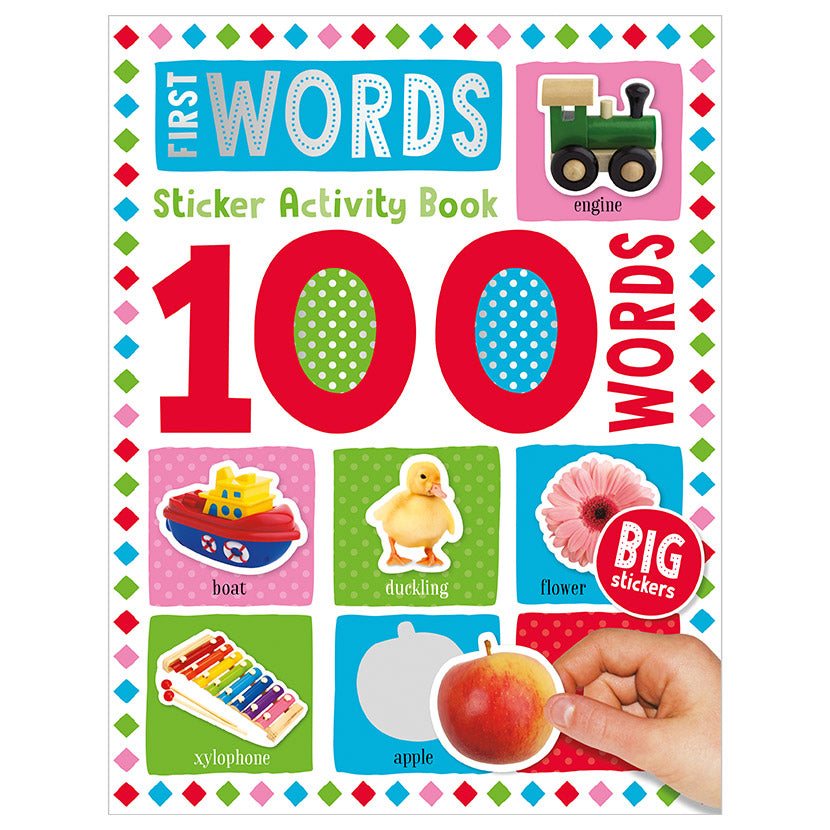 100 Words First Words Sticker Activity Book