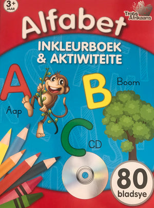 Alfabet: Inkleurboek & Aktiwiteite