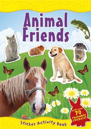 Animal Friends (Sticker Activity Book With Over 70 Reusable Stickers)