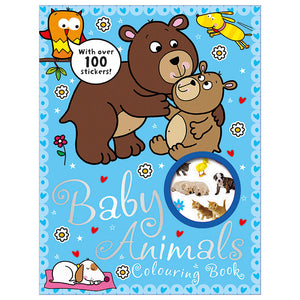 Baby Animals Colouring Book