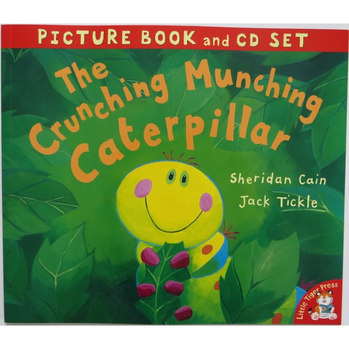 Book & CD: Crunching Munching Caterpillar (Picture Flat)