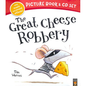 Book & CD: Great Cheese Robbery (Picture Flat)