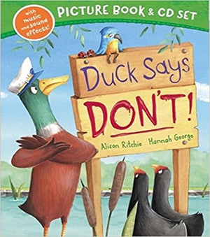 Book & CD: Duck Says Don't!  (Picture Flat)
