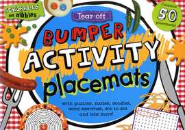 Bumper Activity Placemats! (Contains 50 Placemats!)