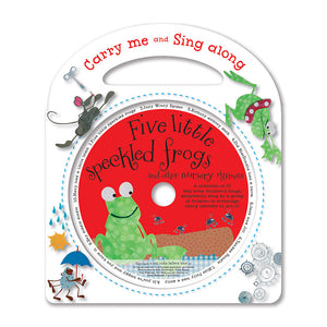 Carry Me and sing Along: Five Little Speckled Frogs (with CD)