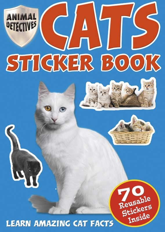 Cats Sticker Book (Sticker Activity Book With Over 70 Reusable Stickers)