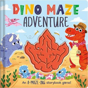 Dino Maze Adventure (Game Book)