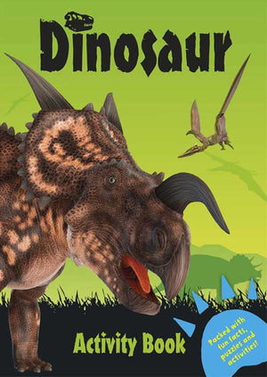 Dinosaur Activity Book (GREEN)