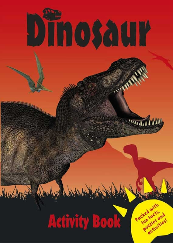 Dinosaur Activity Book (RED)