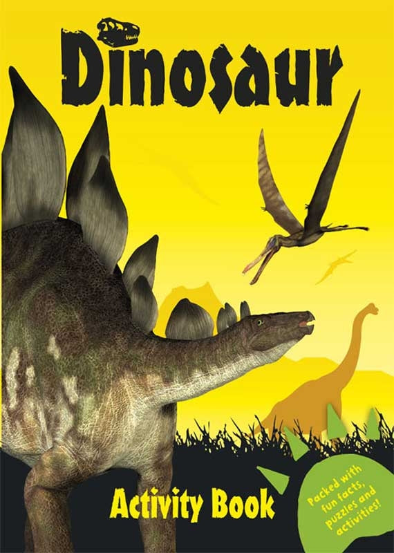Dinosaur Activity Book (YELLOW)