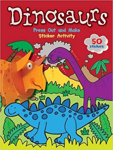 Dinosaurs: Press out and make Sticker Activity