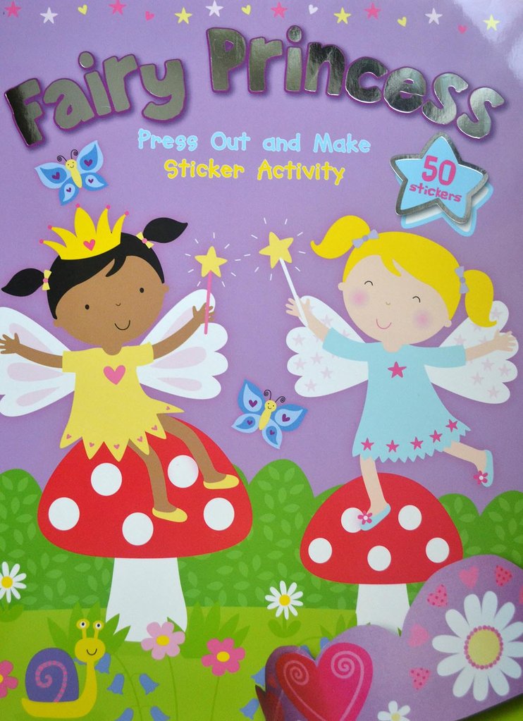 Fairy Princess: Press Out and Make Sticker Activity