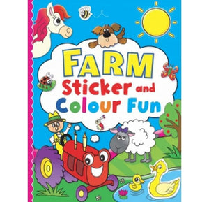 Farm Sticker and Colour Fun - Book 2