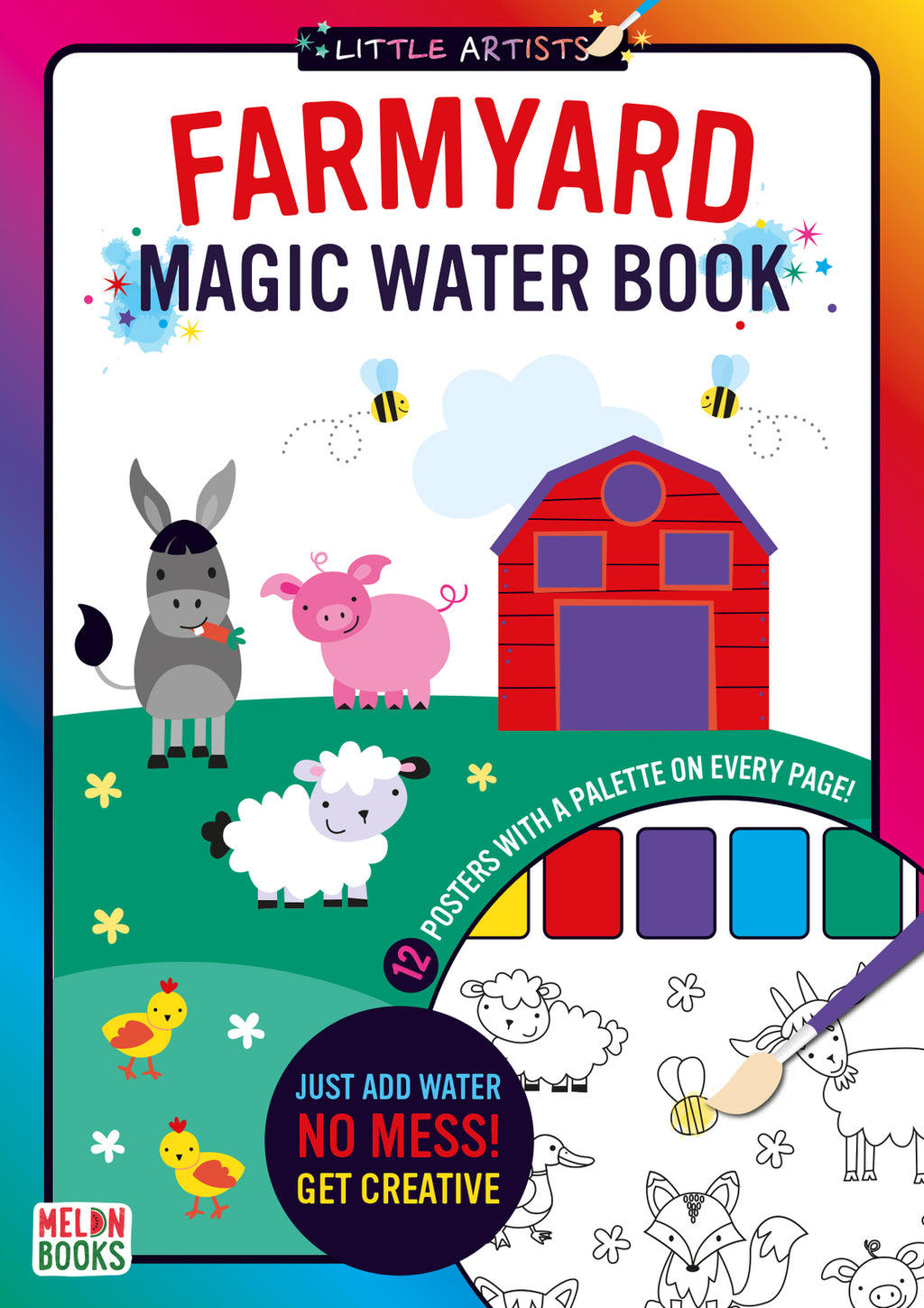 Little Artists: Farmyard Magic Water Book