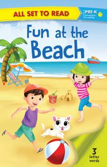 All set to Read: Level Pre-K: Fun at the Beach (3 Letter Words)