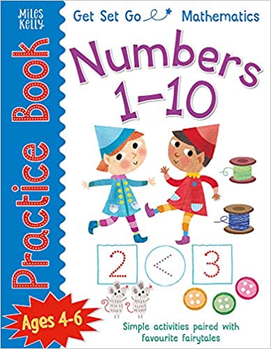 Get Set Go: Practice Book Numbers 1-10