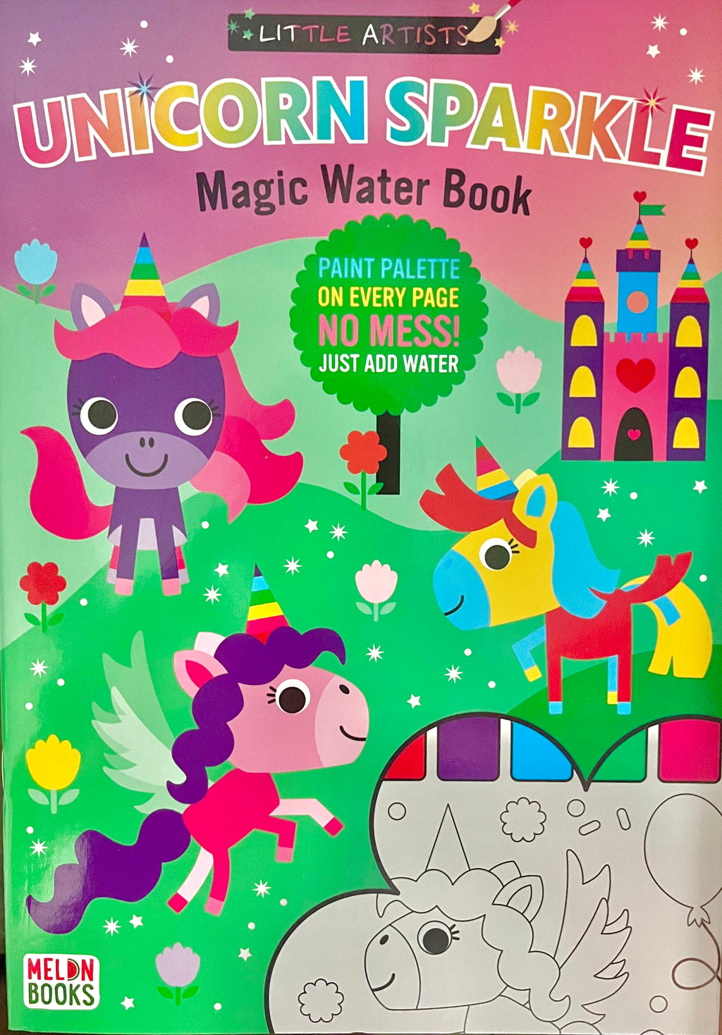 Little Artists: Unicorn Sparkle (Magic Water Book)