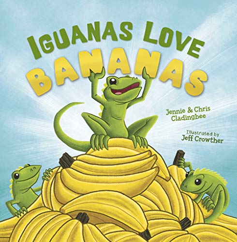 Iguanas Love Bananas (Picture flat)